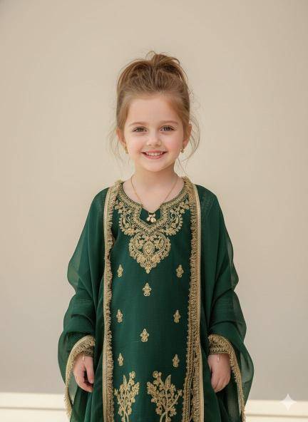 RRK 001 Silk Surat wholesale kids dress